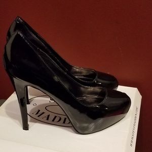 Steve Madden Russhh Patent Leather Platform Pump